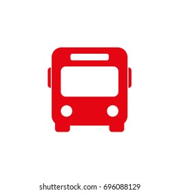 Vector icon bus