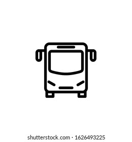 Vector icon, bus icon. Line design template