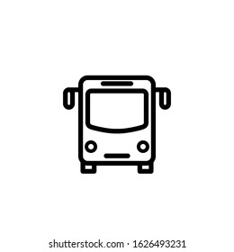 Vector icon, bus icon. Line design template