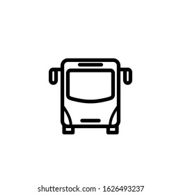 Vector icon, bus icon. Line design template