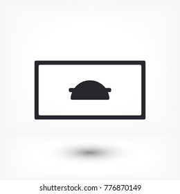vector icon business card