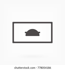 vector icon business card