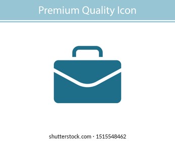 Вriefcase vector icon, Business concept, Case icon, Portfolio illustration