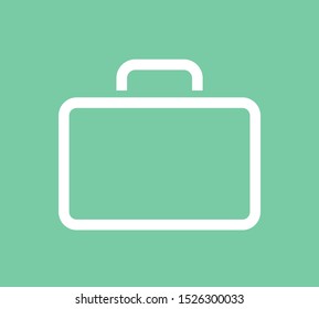 Вriefcase vector icon, Business concept, Case icon, Portfolio illustration