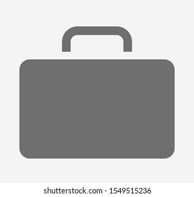 Вriefcase vector icon, Business concept, Case icon, Portfolio illustration