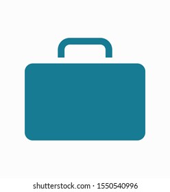 Вriefcase vector icon, Business concept, Case icon, Portfolio illustration