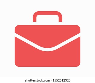 Вriefcase vector icon, Business concept, Case icon, Portfolio illustration