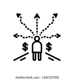 Vector icon for business decision