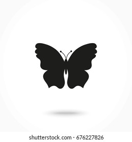 Vector icon butterfly