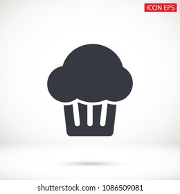 Vector icon cake 10 EPS
