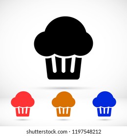 Vector icon cake 10 EPS