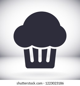 Vector icon cake 10 EPS