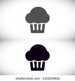 Vector icon cake 10 EPS