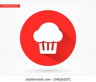 Vector icon cake 10 EPS . Lorem Ipsum Illustration design