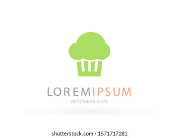 Vector icon cake 10 EPS . Lorem Ipsum Illustration design