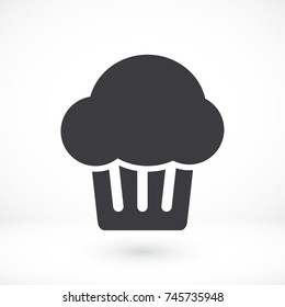 Vector icon cake 10 EPS