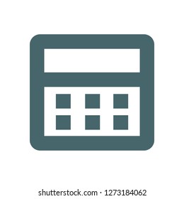 Vector icon calendar 10 EPS