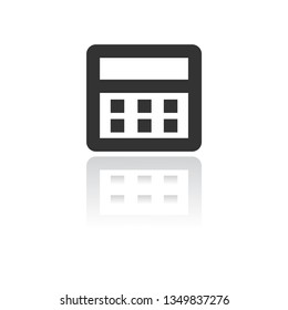 Vector icon calendar 10 EPS