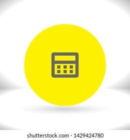 Vector icon calendar 10 EPS . Lorem Ipsum Illustration design