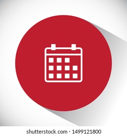 Vector icon calendar 10 EPS . Lorem Ipsum Illustration design