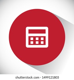 Vector icon calendar 10 EPS . Lorem Ipsum Illustration design