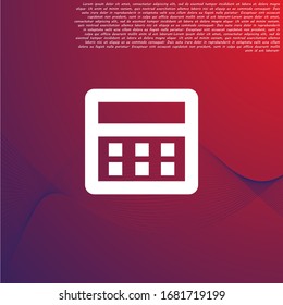 Calendario de icono del vector 10 EPS . Diseño de ilustración de Lorem Ipsum