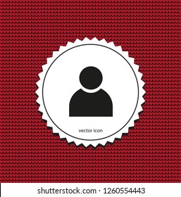 vector icon call user