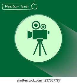 Vector icon camcorde