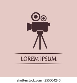 Vector icon camcorder