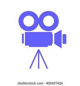 Vector icon camcorder