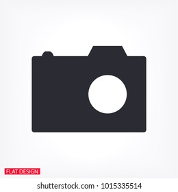 Vector icon camera 10 EPS
