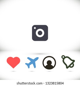 vector icon camera