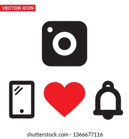 vector icon camera