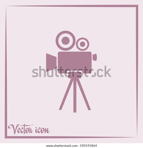 Vector icon\
camera