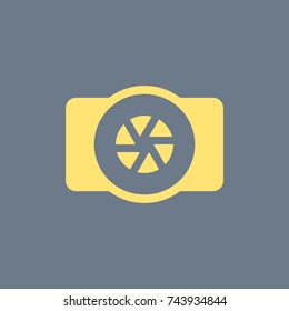 Vector icon of Camera icon. Eps-10.