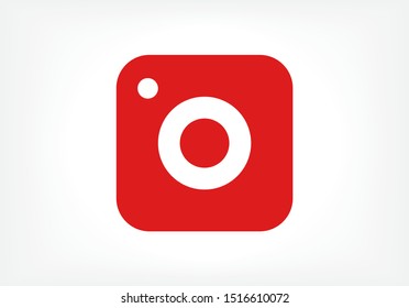 vector icon camera . Lorem Ipsum Illustration design