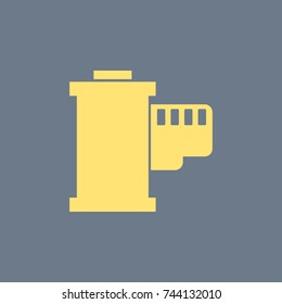 Vector icon of Camera Roll. Eps-10.