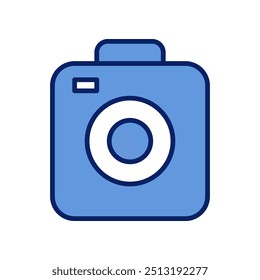 vector icon camera symbol flat design