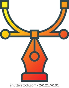 Vektorsymbol. Kann für Druck-, Mobil- und Web-Anwendungen verwendet werden.