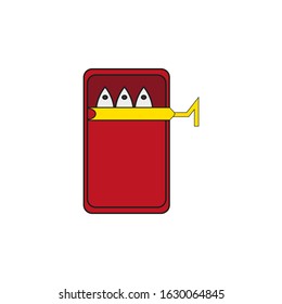 vector icon, can of sardines