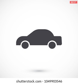 Vector icon car 10 EPS