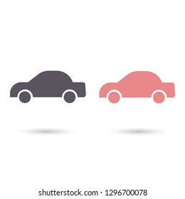 Vector icon car 10 EPS