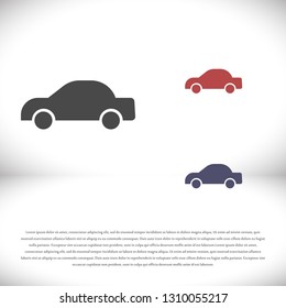 Vector icon car 10 EPS