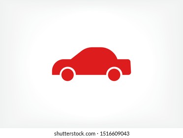 Vector icon car 10 EPS . Lorem Ipsum Illustration design