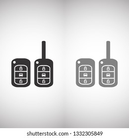 Vector icon car key 10 EPS