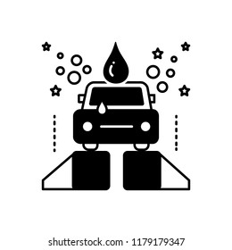 Vector icon for car wase