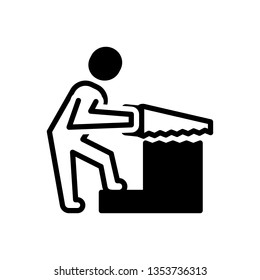 Vector icon for carpentry