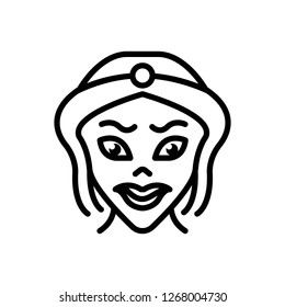 Vector icon for cartoon