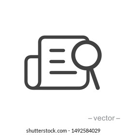 Vector Icon Case Study On White Background