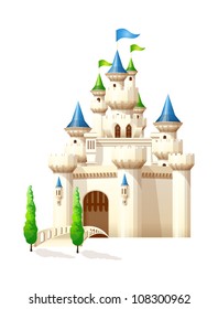 vector icon castle